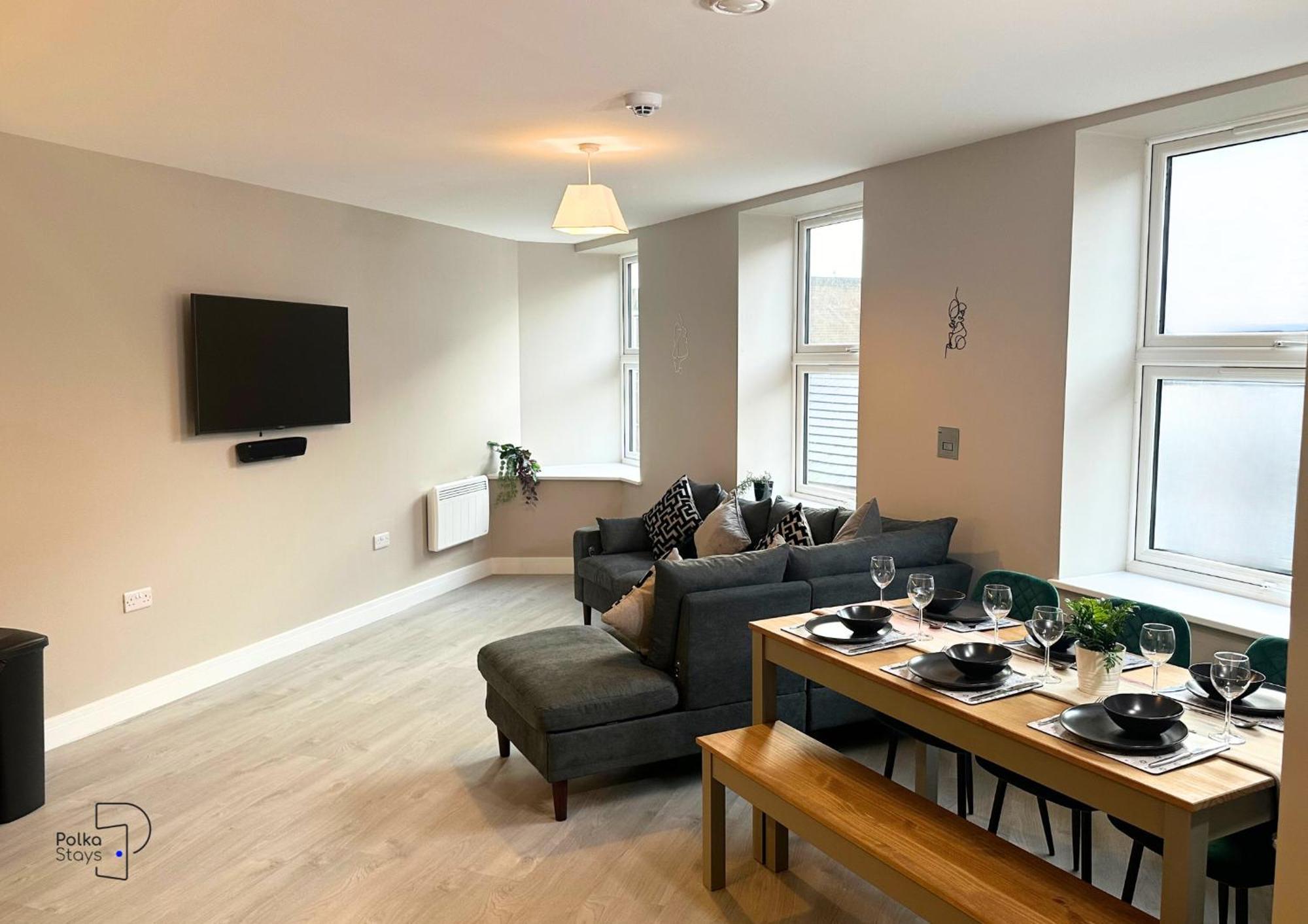 Hanley, Stoke - Modern Spacious Apartments By Polkastays Ngoại thất bức ảnh