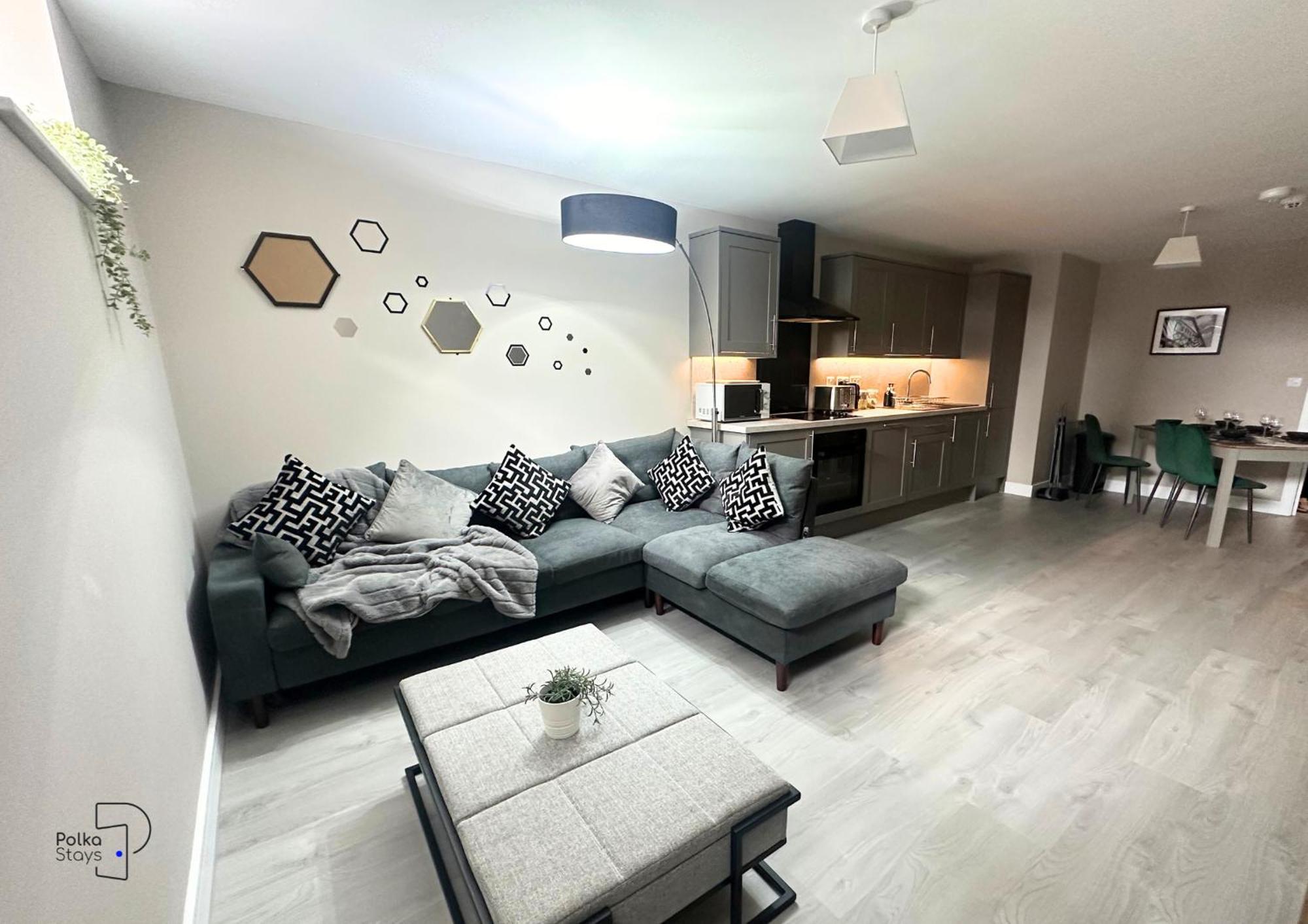 Hanley, Stoke - Modern Spacious Apartments By Polkastays Ngoại thất bức ảnh