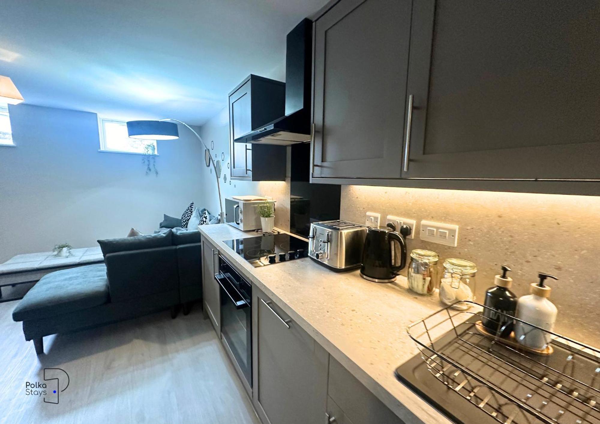 Hanley, Stoke - Modern Spacious Apartments By Polkastays Ngoại thất bức ảnh