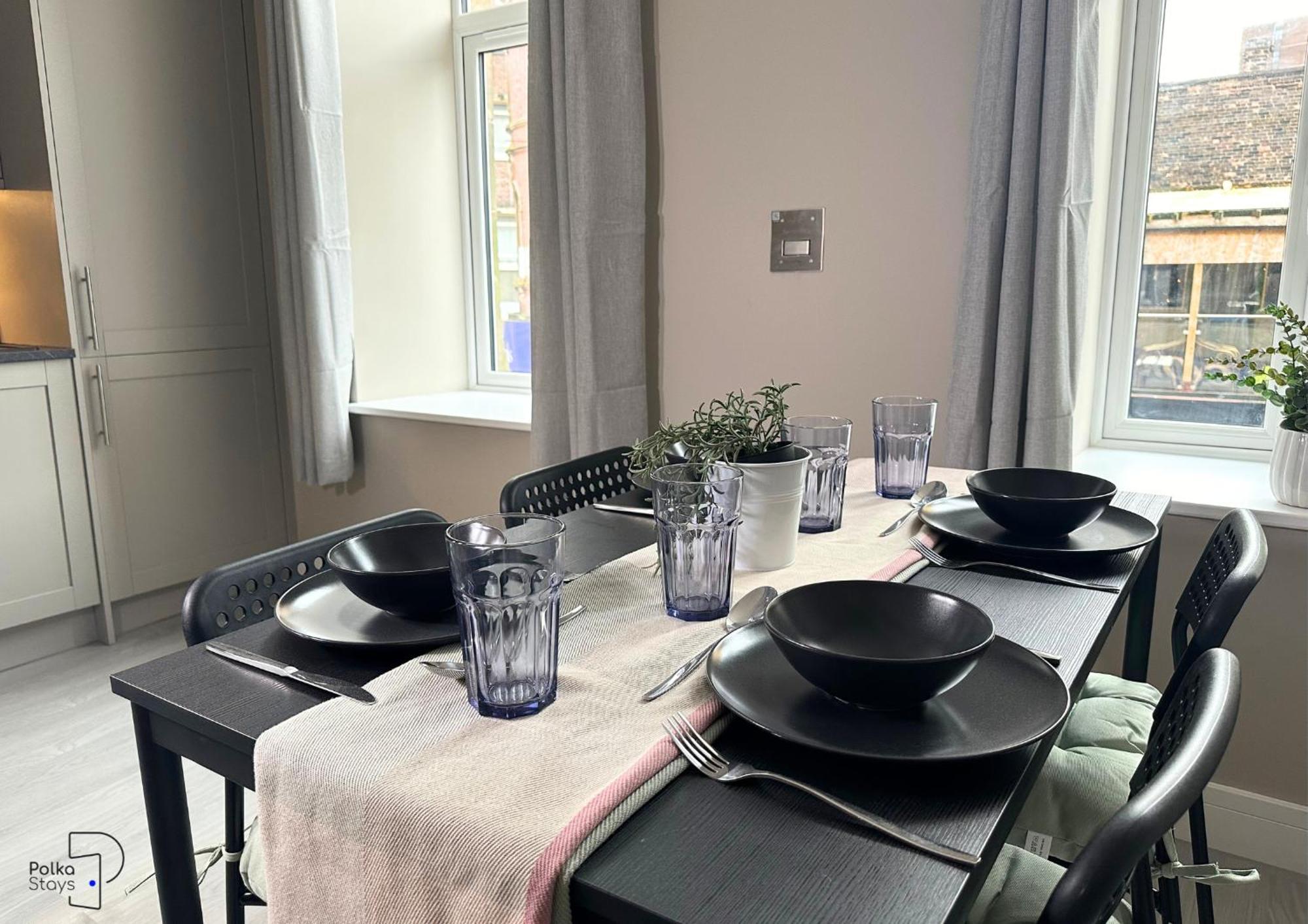 Hanley, Stoke - Modern Spacious Apartments By Polkastays Ngoại thất bức ảnh
