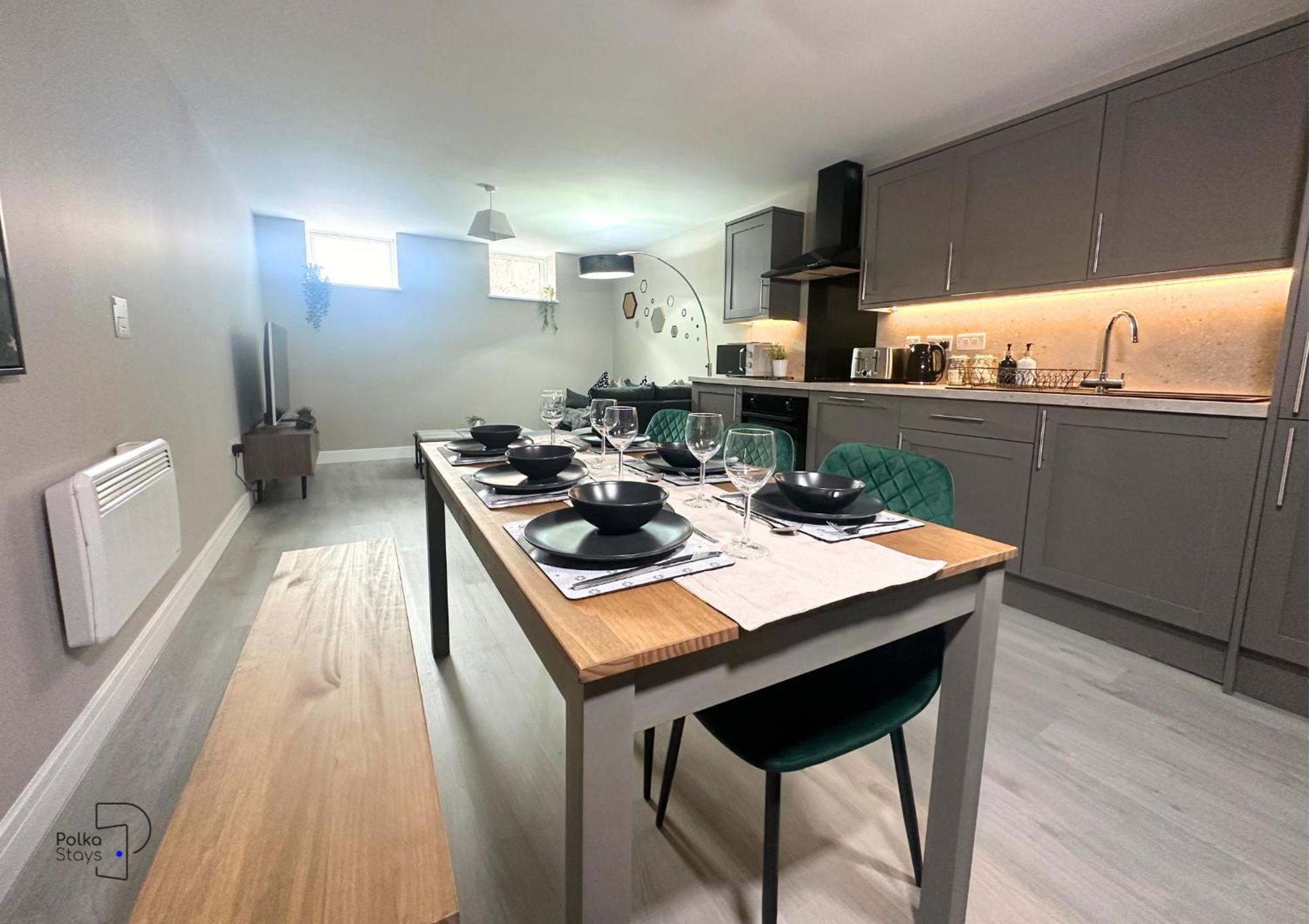Hanley, Stoke - Modern Spacious Apartments By Polkastays Ngoại thất bức ảnh